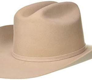ARIAT Men’s 3X Wool Felt Cowboy Hat Silver Belly 7 1/4