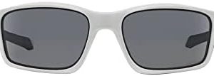 Oakley Man Sunglasses Polished Black Frame, Black Iridium Lenses, 57MM